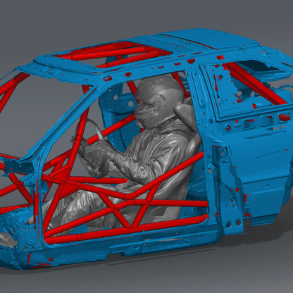 Audi Quattro Rally Spec Roll Cage Kit