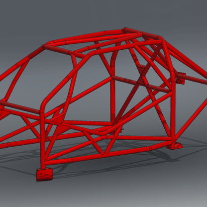Audi Quattro Rally Spec Roll Cage Kit — view 2