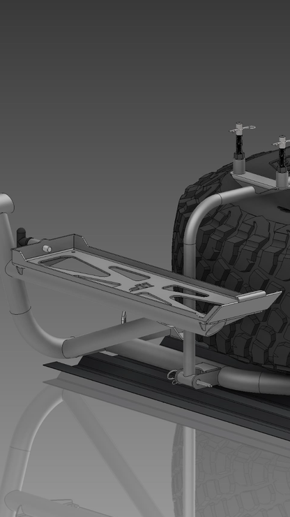 Izzy Fab 2-Ton Pro Eagle Jack Mount with Aluminum Skid