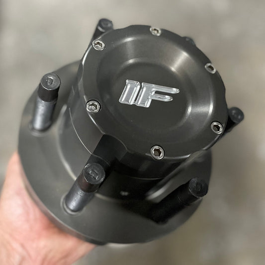 Izzy Fab GM 1500 Direct-Replacement 2.0-Inch Front Billet Race Hubs