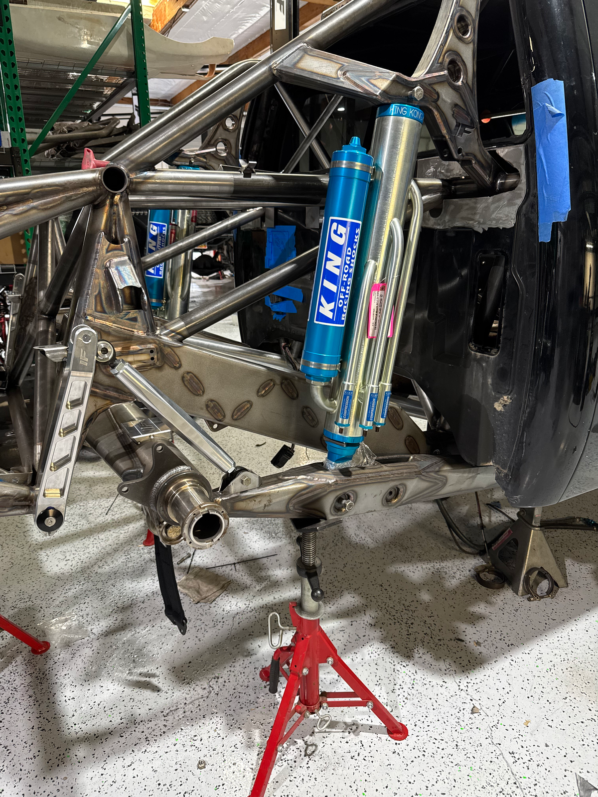 Izzy Fab Billet Sway Bar Kit for Izzy Back-Half Chassis
