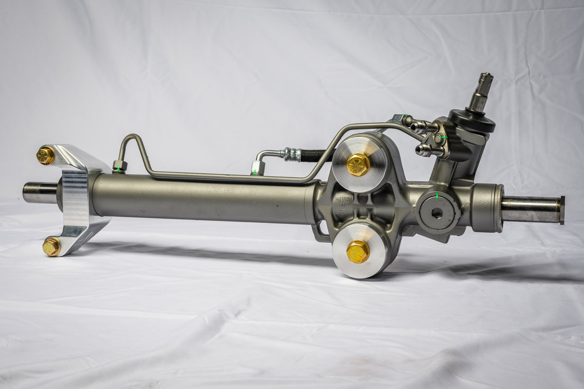 Izzy Fab 2007–2013 Silverado Steering Rack AN Line Adapter — manufacturer product gallery