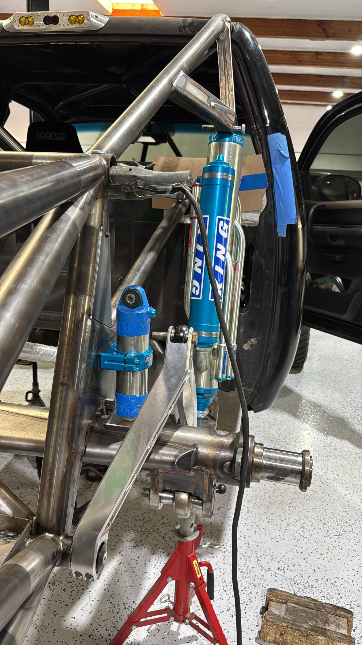 Izzy Fab Billet Sway Bar Kit for Izzy Back-Half Chassis — manufacturer product gallery