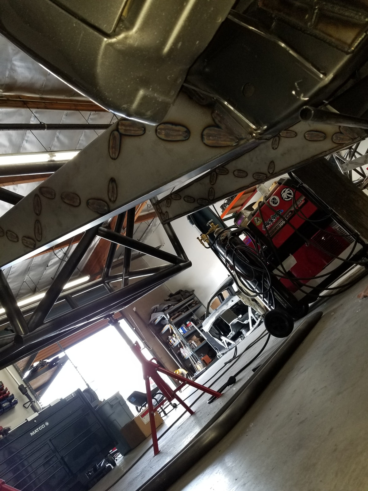 Izzy Fab Silverado 4130 Boxed Rear Frame Kick Sections — manufacturer product gallery