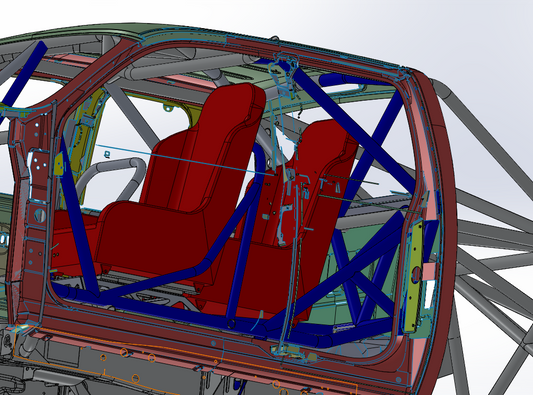 Izzy Fab 2007–2018 Silverado / Sierra Weld-It-Yourself Cab Cage — manufacturer product gallery