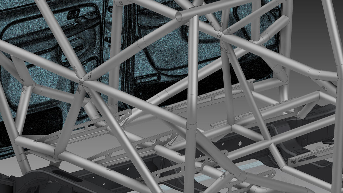 Izzy Fab 1999–2006 GMT800 Weld-It-Yourself Cab Cage — manufacturer product gallery