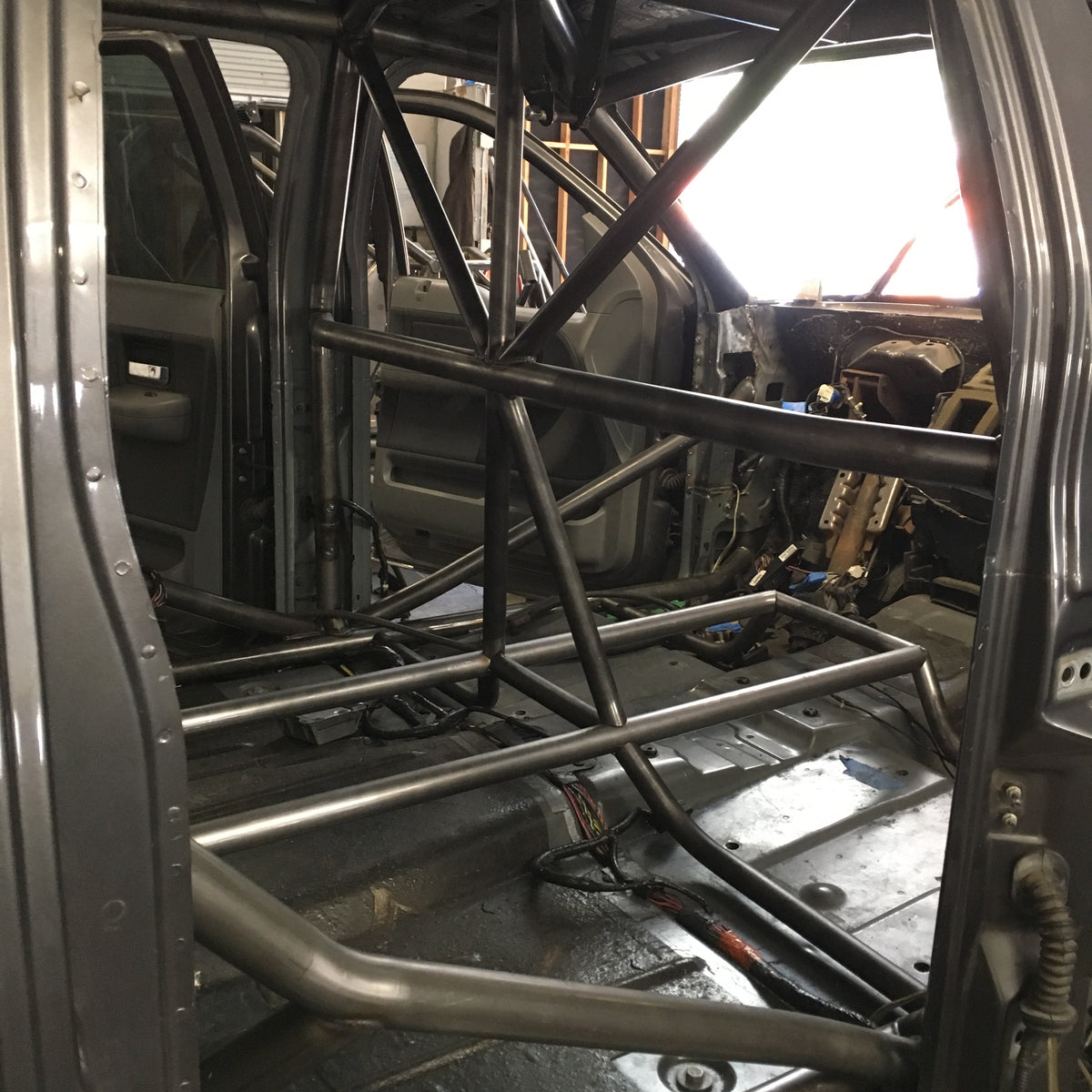 Izzy Fab 2004–2008 Ford F-150 Crew Cab Cage Weld-It-Yourself Kit — manufacturer product gallery