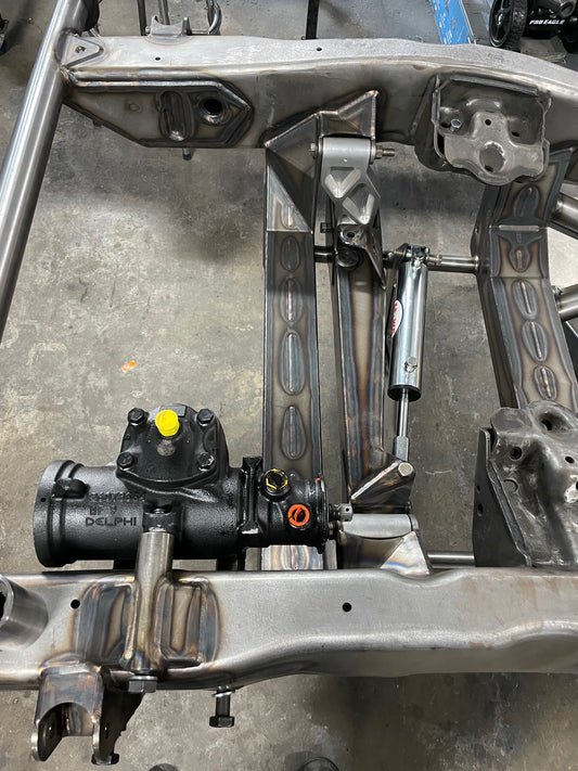 Izzy Fab 1999–2007 GMT800 GM 1500 2WD Billet Swing-Set Steering — manufacturer product gallery