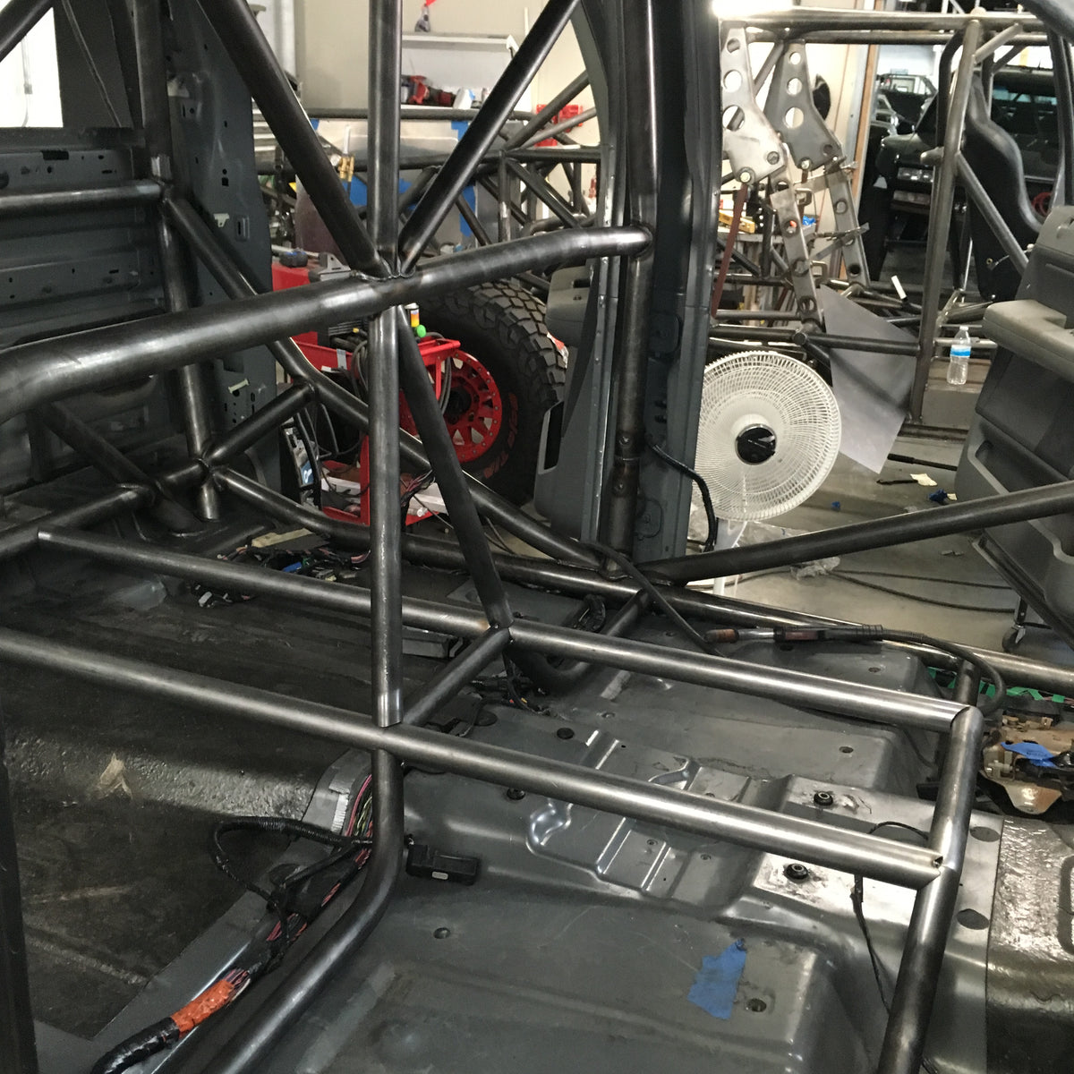 Izzy Fab 2009–2014 Ford F-150 Crew Cab Cage Weld-It-Yourself Kit — manufacturer product gallery
