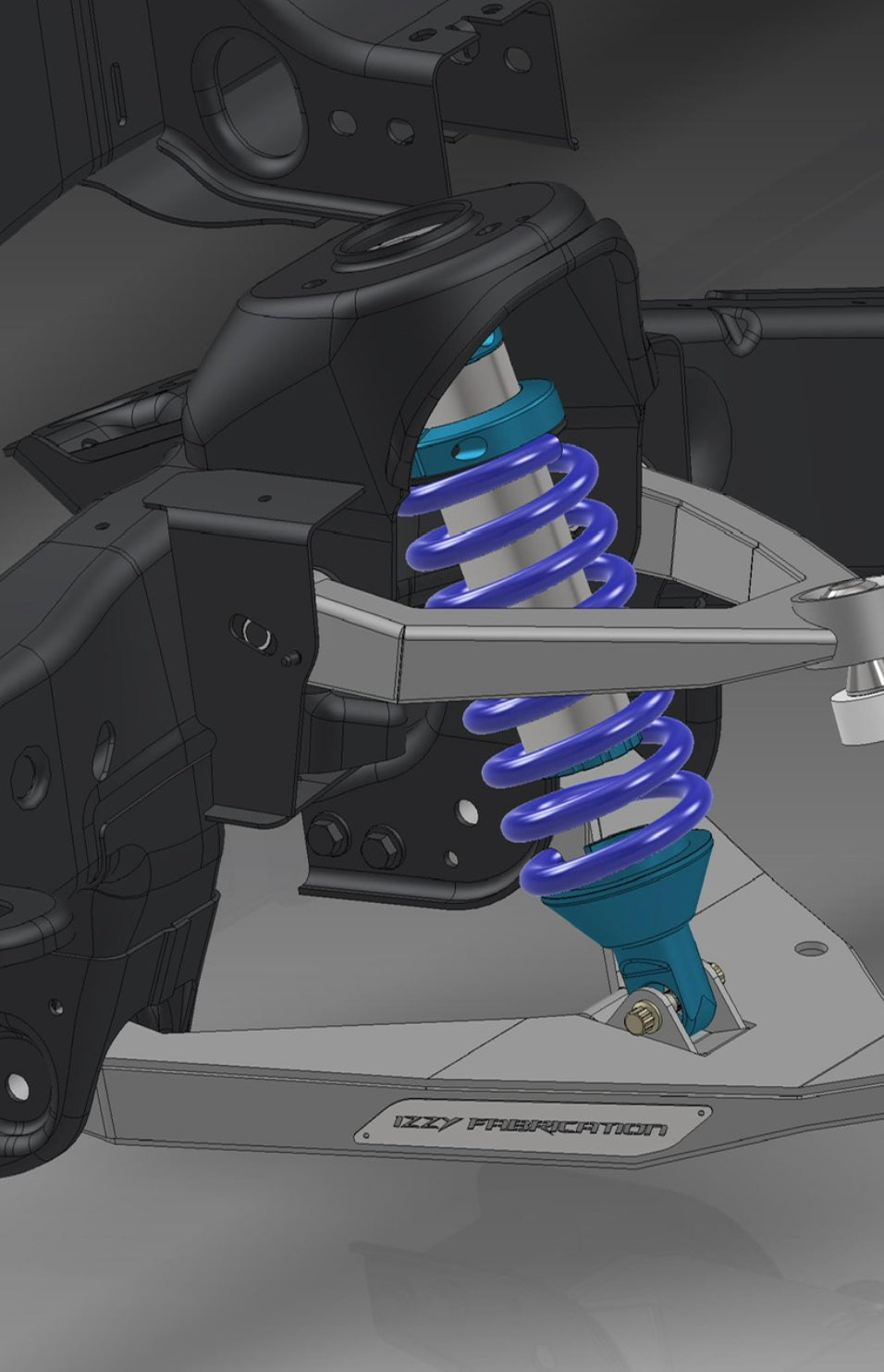Izzy Fab 2007–2018 GM 1500 Mid-Travel Kit with King Coilovers — manufacturer product gallery
