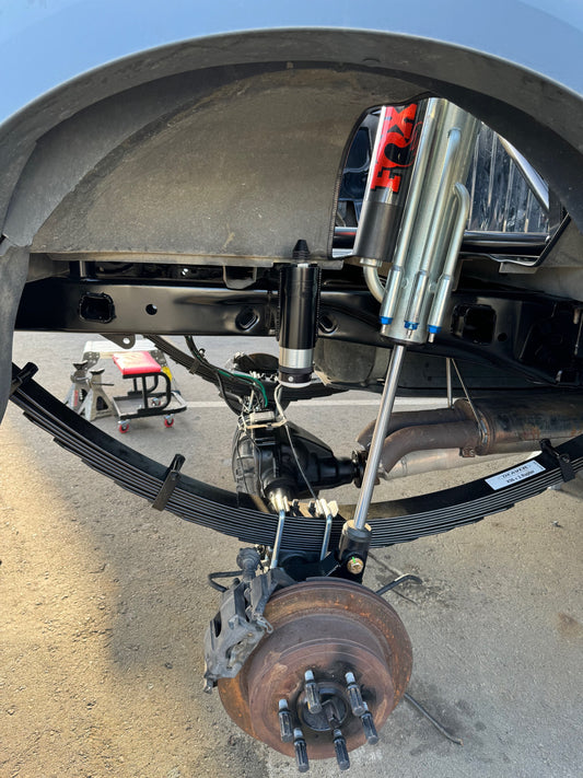 Izzy Fab Gen 1 Ford Raptor Rear Bumpstop Mounts and Chassis Brace