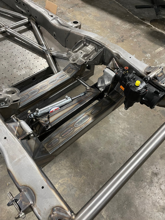 Izzy Fab 1999–2007 GMT800 GM 1500 2WD Billet Swing-Set Steering