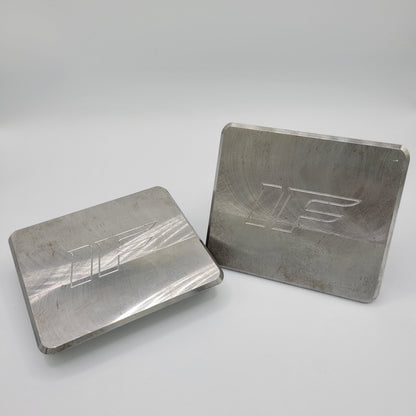 Izzy Fab Billet Bump Pads, Pair