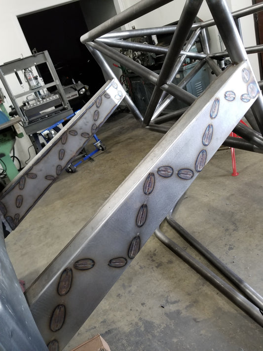 Izzy Fab Silverado 4130 Boxed Rear Frame Kick Sections