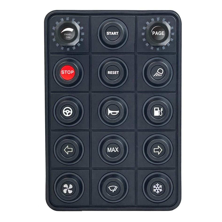 Link ECU Link CAN Keypad 15 Button + 2 Rotary Encoders — SKU 101-0330