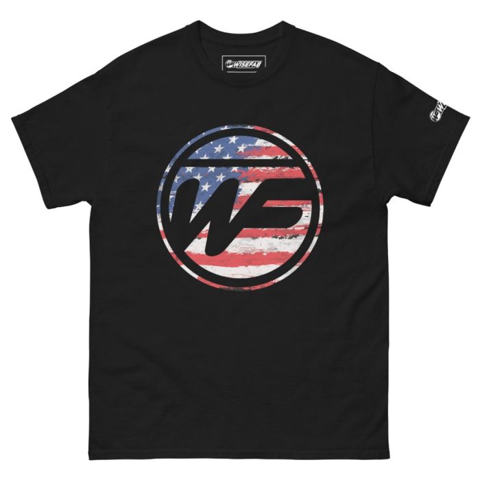 Wisefab Wisefab USA Flag T-shirt