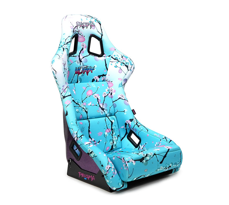 NRG Prisma ULTRA Blossom seat, official front three-quarter view