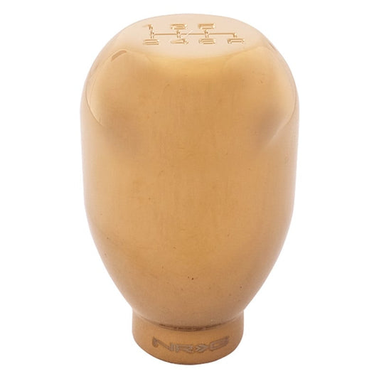 NRG SK-100C/GD-W(6)N 42 mm chrome gold weighted Type-R shift knob with 6-speed pattern