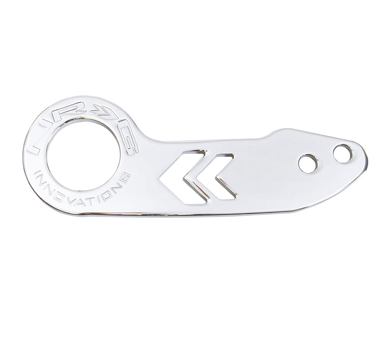 NRG TOW-110CH universal rear tow hook in chrome dip finish