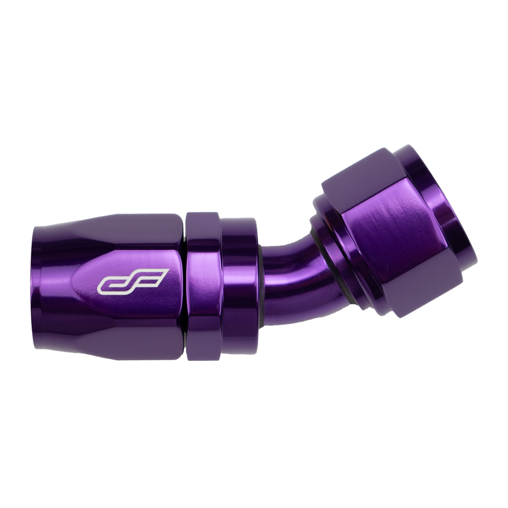 purple standard 30 degree swivel hose end whole