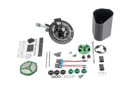 Radium 20-1092 FL5 Civic Type R fuel hanger for Walbro F90000 series pumps; pumps not included