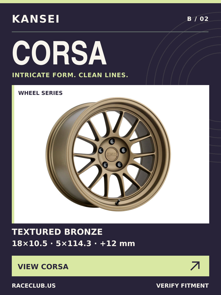 Kansei CORSA. Verify application and installation requirements.