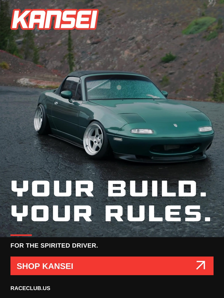 Kansei wheels. Green modified car. Your build. Your rules.