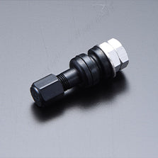 SSR PARTS013 black aluminum wheel valve stem with sealing grommet and retaining nut