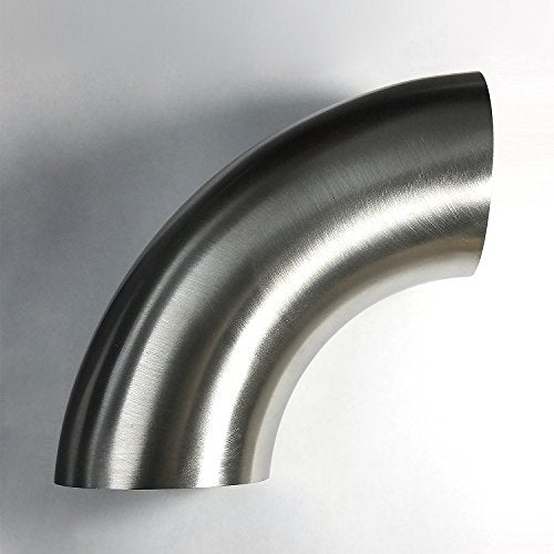 Stainless Bros SS304 1.5D radius 90 degree elbow without legs