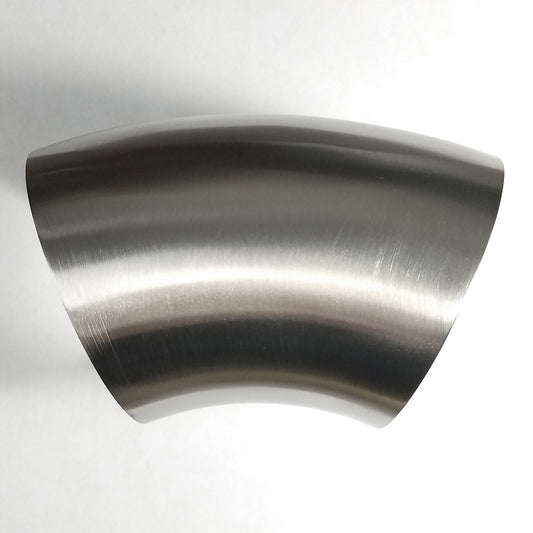 Stainless Bros SS304 1D radius 45 degree elbow without legs