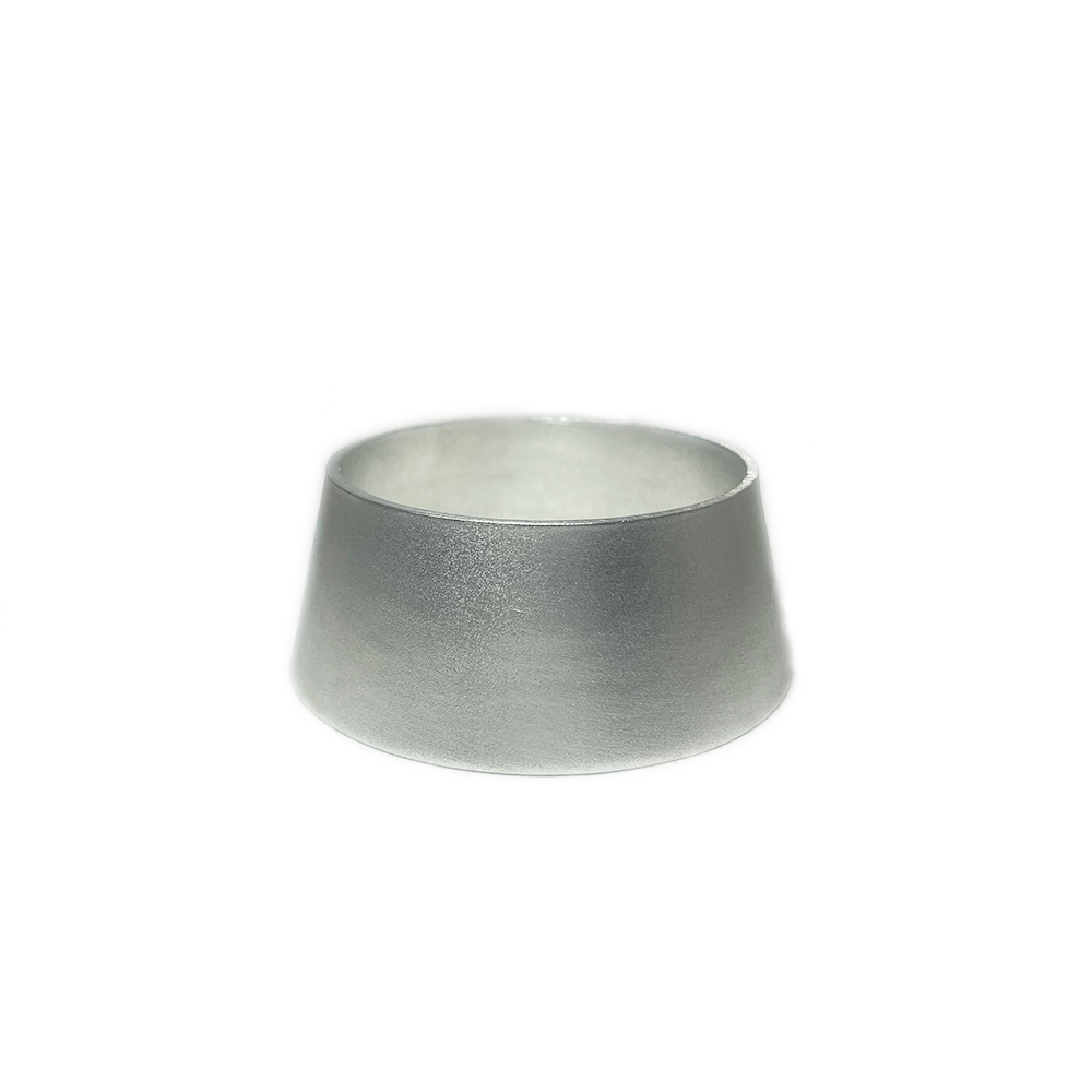 Ticon 1.5" to 2" Aluminum Transition Reducer 1.188" OAL - 16GA/.065" Wall