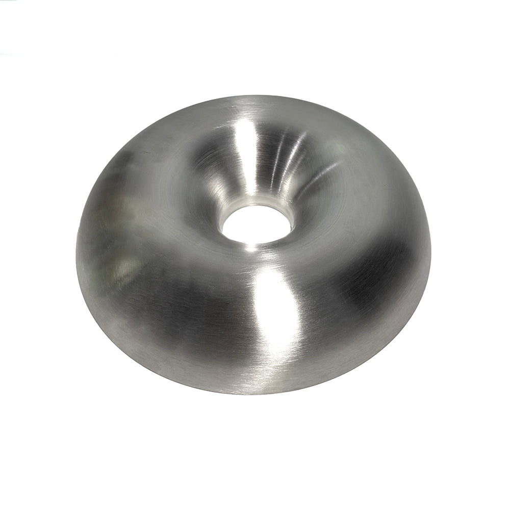 Ticon 2" Titanium Donut - 0.75D Radius - 1.2mm/.047" Wall