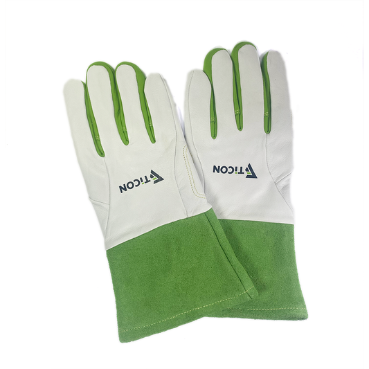 Ticon Fabrication Basics - Leather Tig Welding Gloves - Short Cuff