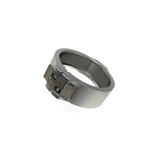Ticon X-Lok Clamp - Matte Silver
