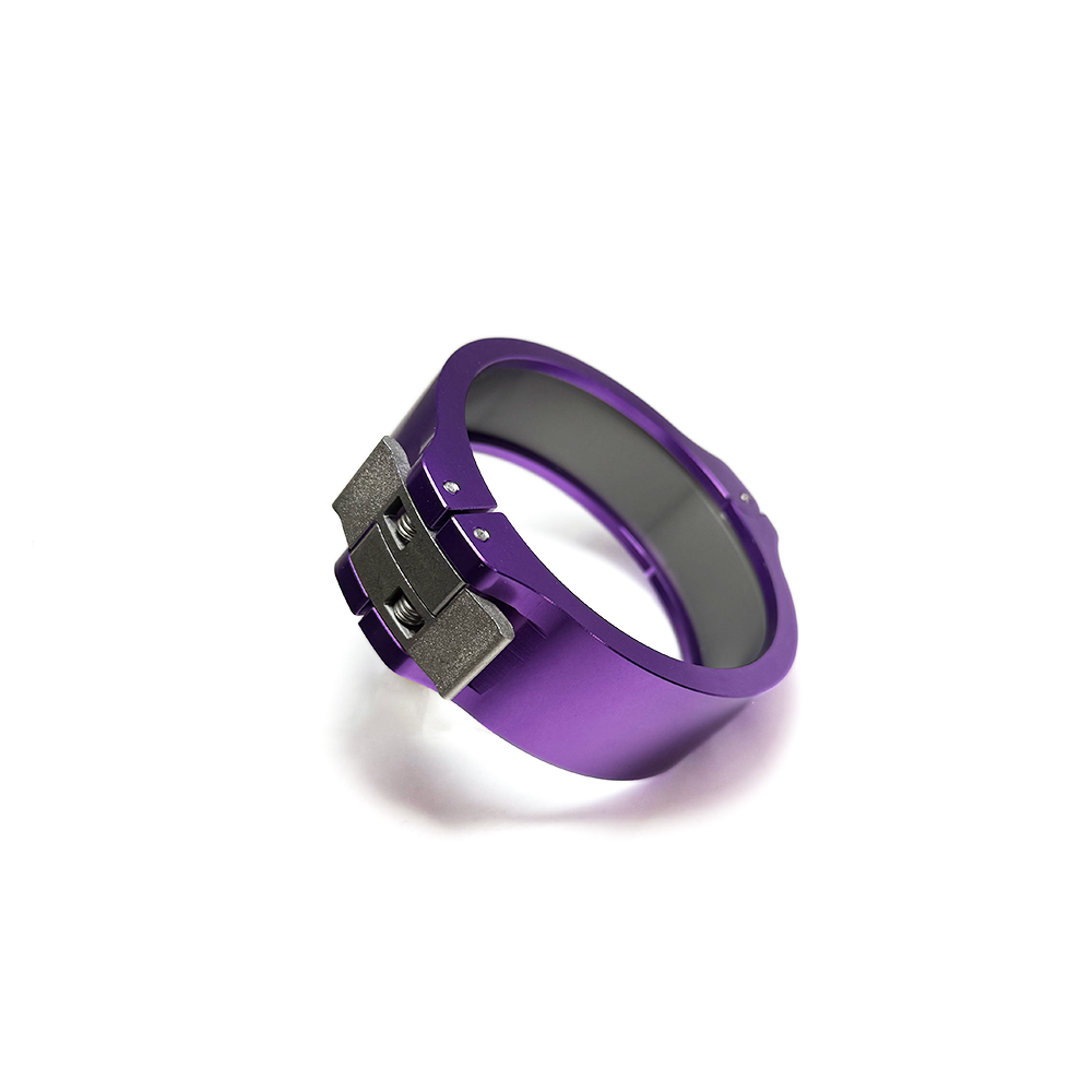 Ticon X-Lok Clamp - Polished Purple
