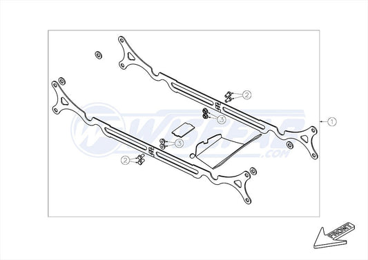 Wisefab WF8692 110A steering rack conversion jig